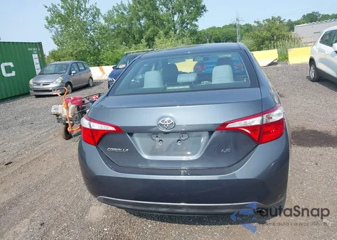 2015 Toyota Corolla Le from USA, damaged, VIN 2T1BURHE6FC358767